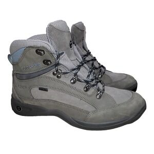 Zamberlan Sequoia GT Women's Grey Leather Gore-tex Lace Up Hiking Boots Size 9M